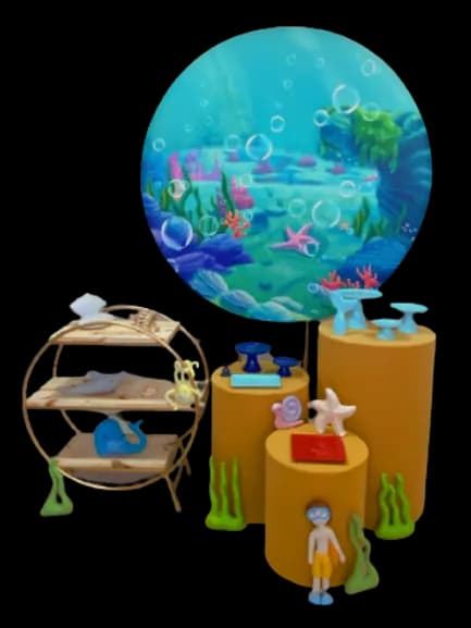 Decoração Fundo do Mar