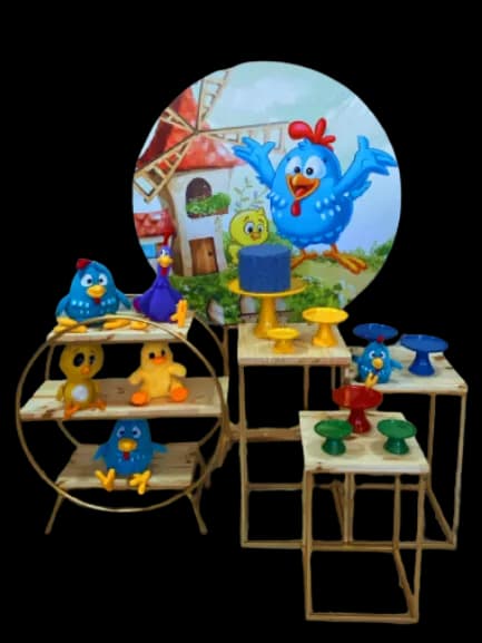 Decoração Galinha Pintadinha