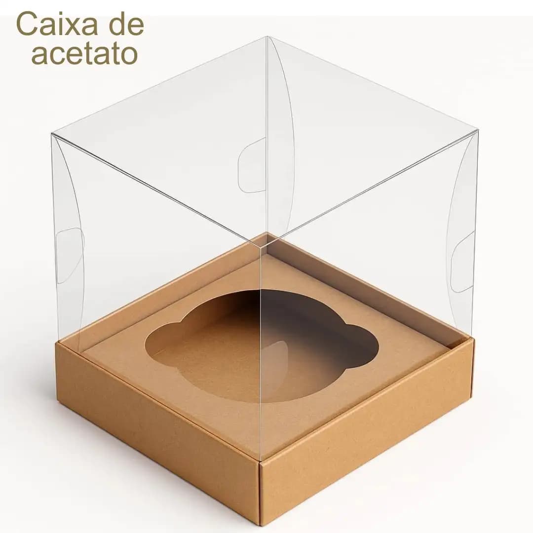 Caixa de acetato