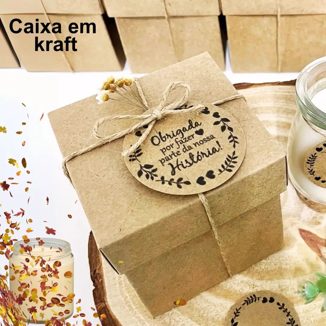 Caixa em kraft