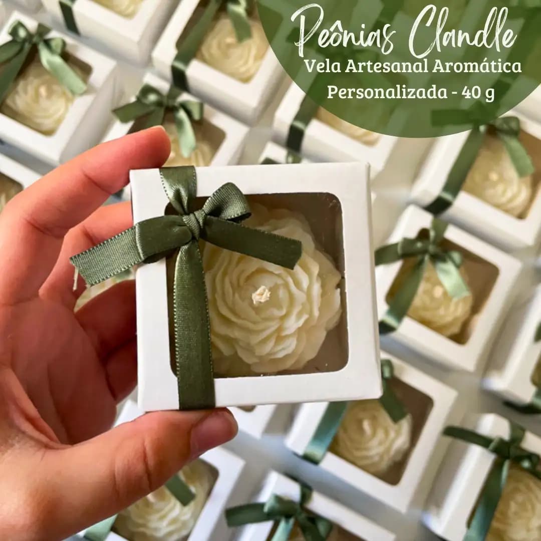 Peônias Candle 40g