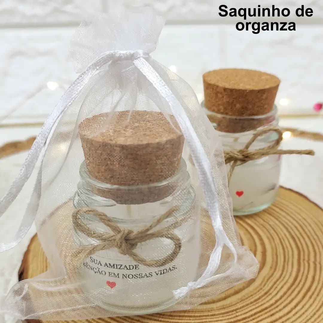 Saquinho de organza