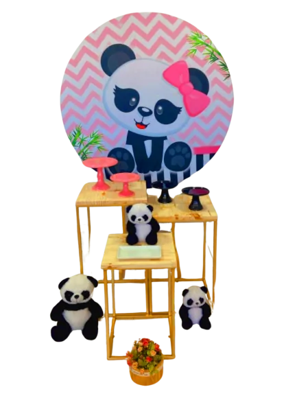 Decoração de aniversário: Panda